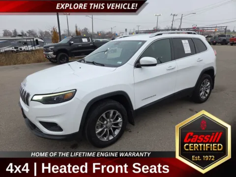 White 2020 Jeep Cherokee Latitude Plus for sale in Cedar Rapids, IA