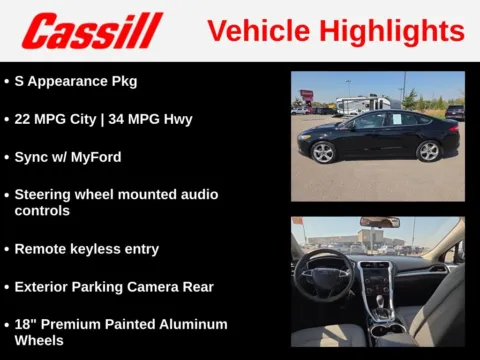 More photos of 2016 Ford Fusion S at Cassill Motors, IA