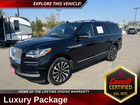 Black 2022 Lincoln Navigator L L Reserve for sale in Cedar Rapids, IA