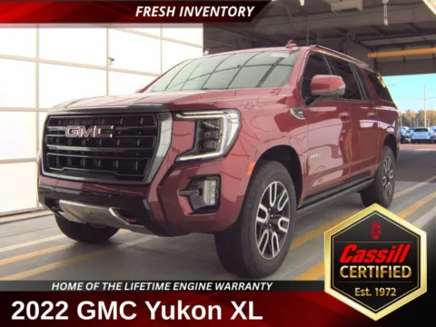 Red 2022 GMC Yukon XL AT4 for sale in Cedar Rapids, IA