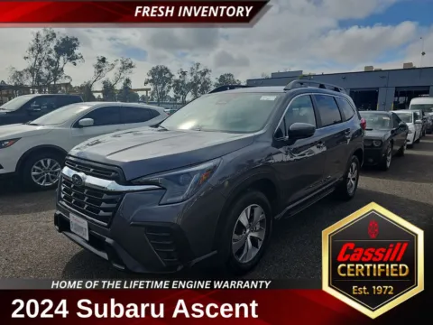 Gray 2024 Subaru Ascent Premium for sale in Cedar Rapids, IA