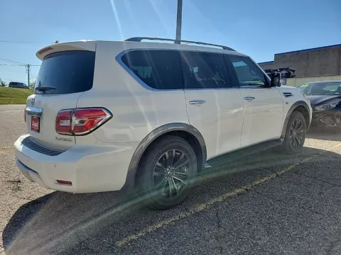 Another view of 2018 Nissan Armada Platinum for sale in Cedar Rapids, IA at Cassill Motors