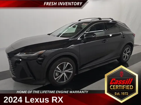 Black 2024 Lexus RX 350h Premium for sale in Cedar Rapids, IA