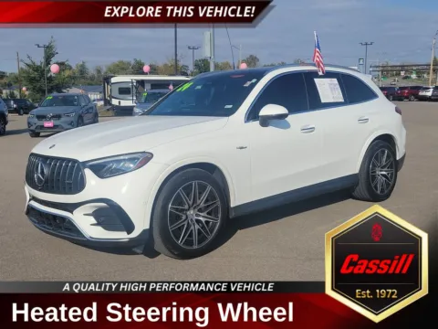 White 2024 Mercedes-Benz GLC 43 AMG for sale in Cedar Rapids, IA