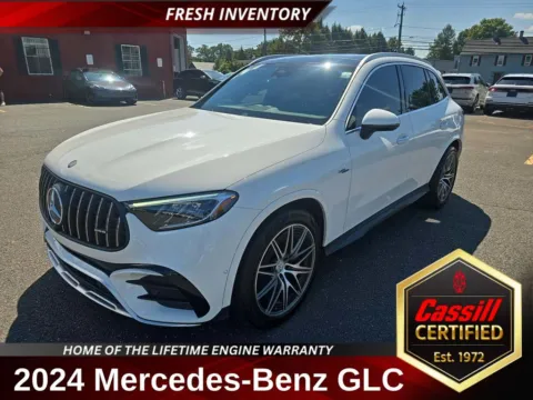 White 2024 Mercedes-Benz GLC 43 AMG for sale in Cedar Rapids, IA