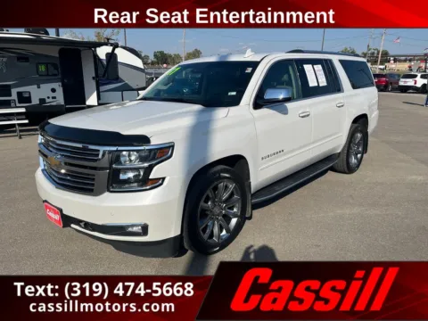 White 2017 Chevrolet Suburban Premier for sale in Cedar Rapids, IA