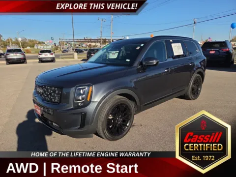 Gray 2022 Kia Telluride SX for sale in Cedar Rapids, IA