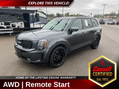 Gray 2022 Kia Telluride SX for sale in Cedar Rapids, IA