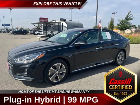 Black 2019 Hyundai Sonata Plug-In Hybrid Limited for sale in Cedar Rapids, IA