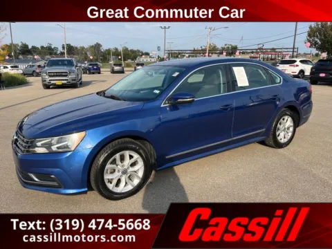 Blue 2016 Volkswagen Passat 1.8T S for sale in Cedar Rapids, IA