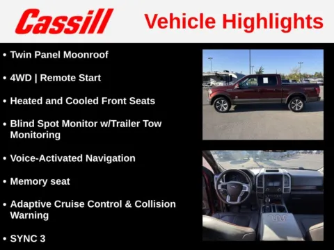 More photos of 2017 Ford F-150 King Ranch at Cassill Motors, IA