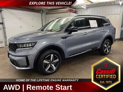 Silver 2021 Kia Sorento EX for sale in Cedar Rapids, IA