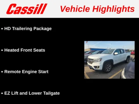 Another view of 2018 Chevrolet Colorado Z71 for sale in Cedar Rapids, IA at Cassill Motors