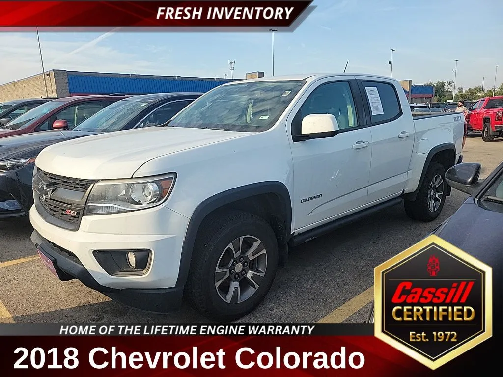 White 2018 Chevrolet Colorado Z71 for sale in Cedar Rapids, IA