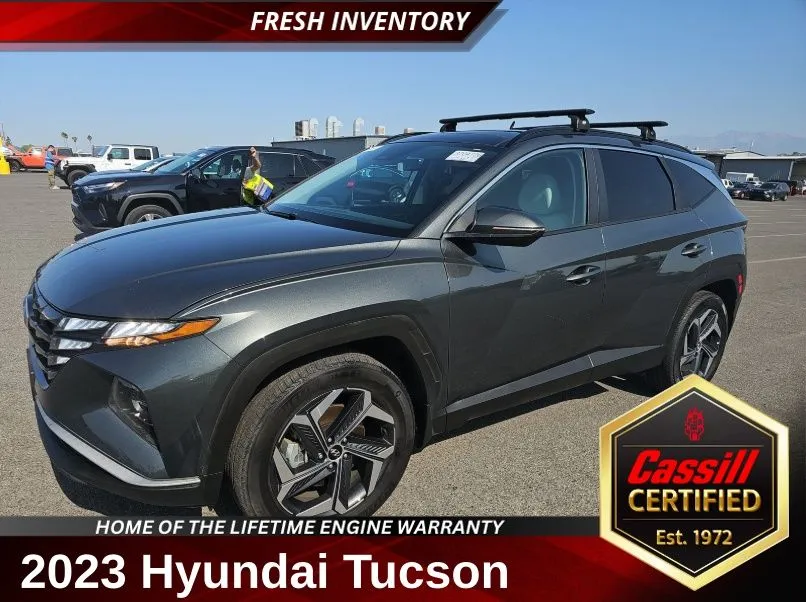 Gray 2023 Hyundai Tucson Hybrid SEL Convenience for sale in Cedar Rapids, IA
