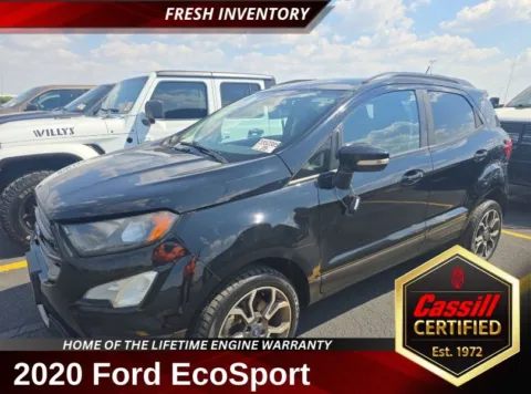 Black 2020 Ford EcoSport SES for sale in Cedar Rapids, IA