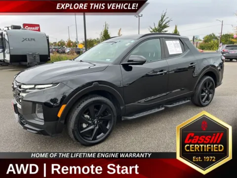 Black 2024 Hyundai Santa Cruz NIGHT for sale in Cedar Rapids, IA