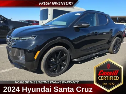 Black 2024 Hyundai Santa Cruz NIGHT for sale in Cedar Rapids, IA