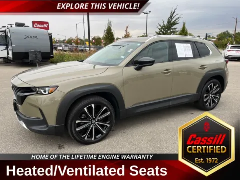 Beige 2023 Mazda CX-50 2.5 Turbo Premium Plus Package for sale in Cedar Rapids, IA