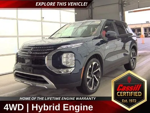 Blue 2023 Mitsubishi Outlander PHEV SE for sale in Cedar Rapids, IA