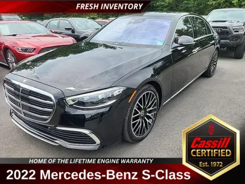Black 2022 Mercedes-Benz S-Class S 580 for sale in Cedar Rapids, IA