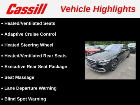 Another view of 2022 Mercedes-Benz S-Class S 580 for sale in Cedar Rapids, IA at Cassill Motors