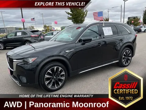 Black 2024 Mazda CX-90 PHEV Premium Plus for sale in Cedar Rapids, IA