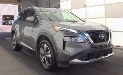 Photos of 2023 Nissan Rogue Platinum for sale in Cedar Rapids, IA at Cassill Motors