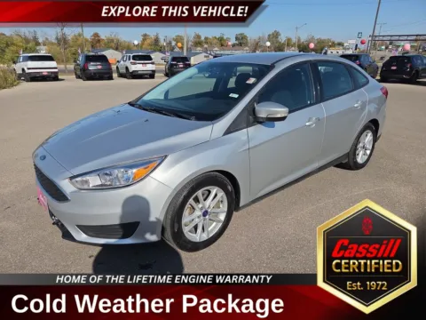 Silver 2018 Ford Focus SE for sale in Cedar Rapids, IA