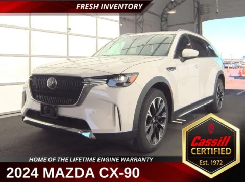 White 2024 Mazda CX-90 PHEV Premium for sale in Cedar Rapids, IA