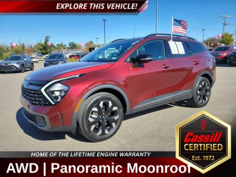 Red 2023 Kia Sportage X-Line for sale in Cedar Rapids, IA