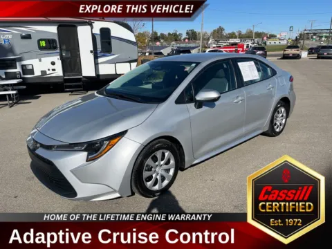 Silver 2024 Toyota Corolla LE for sale in Cedar Rapids, IA