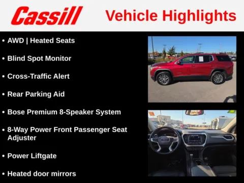 More photos of 2019 GMC Acadia SLT-1 at Cassill Motors, IA