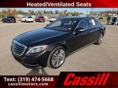 Black 2014 Mercedes-Benz S-Class S 550 for sale in Cedar Rapids, IA