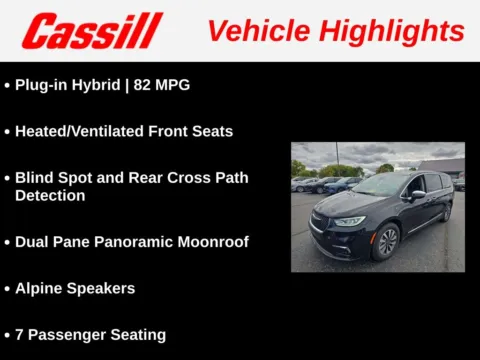 Another view of 2023 Chrysler Pacifica Hybrid Limited for sale in Cedar Rapids, IA at Cassill Motors