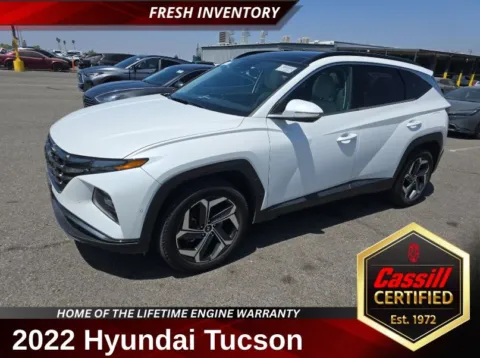 White 2022 Hyundai Tucson Limited for sale in Cedar Rapids, IA