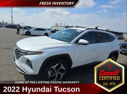 White 2022 Hyundai Tucson SEL for sale in Cedar Rapids, IA