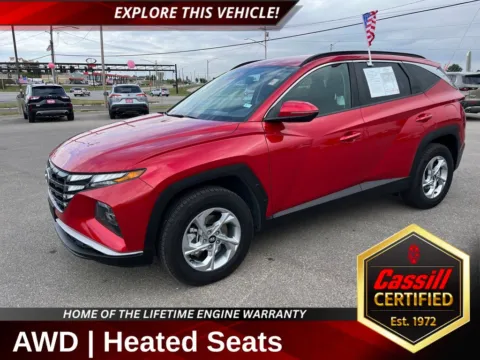Red 2022 Hyundai Tucson SEL for sale in Cedar Rapids, IA