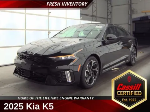 Black 2025 Kia K5 GT-Line for sale in Cedar Rapids, IA