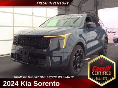 Blue 2024 Kia Sorento X-Line SX Prestige for sale in Cedar Rapids, IA