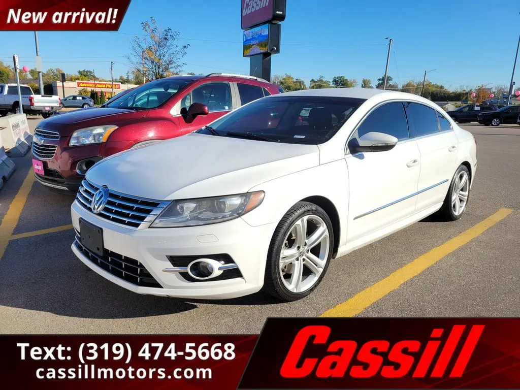 White 2013 Volkswagen CC 2.0T Sport Plus for sale in Cedar Rapids, IA