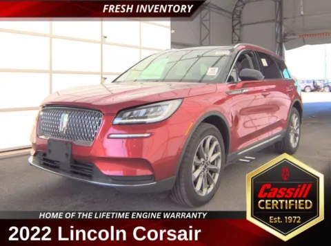 Red 2022 Lincoln Corsair Standard for sale in Cedar Rapids, IA