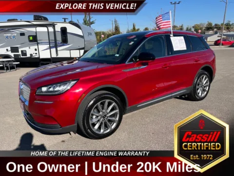 Red 2022 Lincoln Corsair Standard for sale in Cedar Rapids, IA