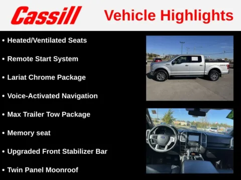 More photos of 2016 Ford F-150 Lariat at Cassill Motors, IA