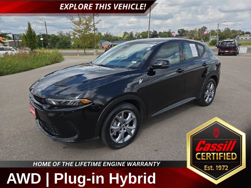 Black 2024 Dodge Hornet R/T for sale in Cedar Rapids, IA