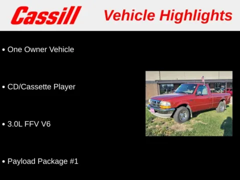 Another view of 1999 Ford Ranger XLT for sale in Cedar Rapids, IA at Cassill Motors