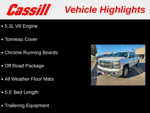 Another view of 2014 Chevrolet Silverado 1500 LT for sale in Cedar Rapids, IA at Cassill Motors