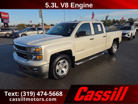White 2014 Chevrolet Silverado 1500 LT for sale in Cedar Rapids, IA