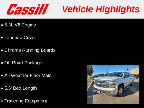 Another view of 2014 Chevrolet Silverado 1500 LT for sale in Cedar Rapids, IA at Cassill Motors