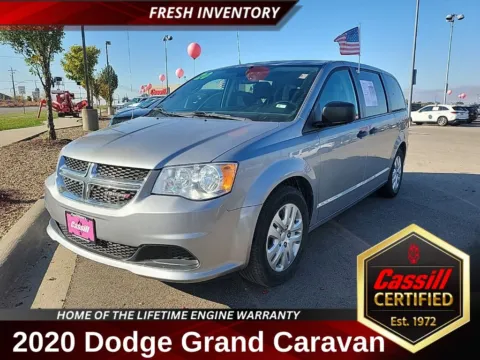 Silver 2020 Dodge Grand Caravan SE for sale in Cedar Rapids, IA